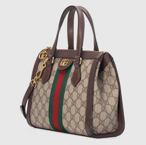 Gucci ophidia GG medium tote bag with dustcover slingbelt 06 - Image 2