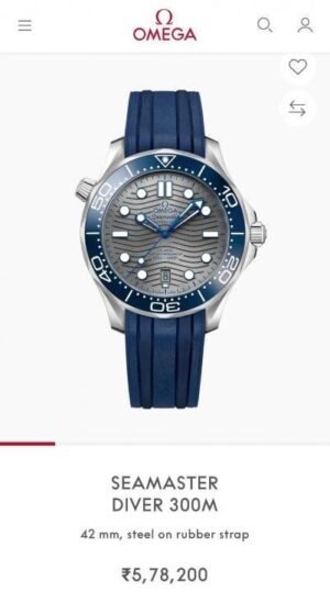 OMEGA SEAMASTER DIVER 300M AUTOMATIC