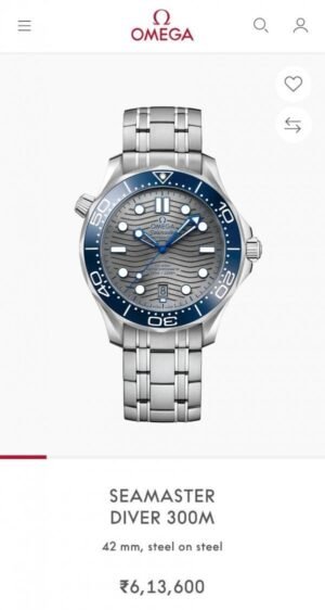 OMEGA SEAMASTER DIVER 300M AUTOMATIC