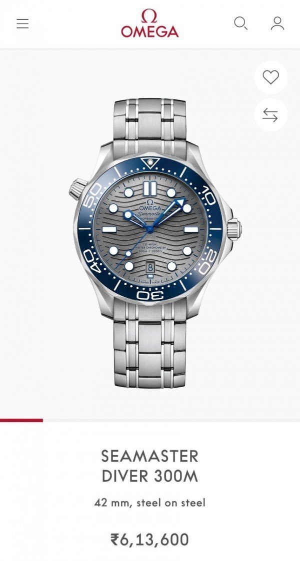 OMEGA SEAMASTER DIVER 300M AUTOMATIC