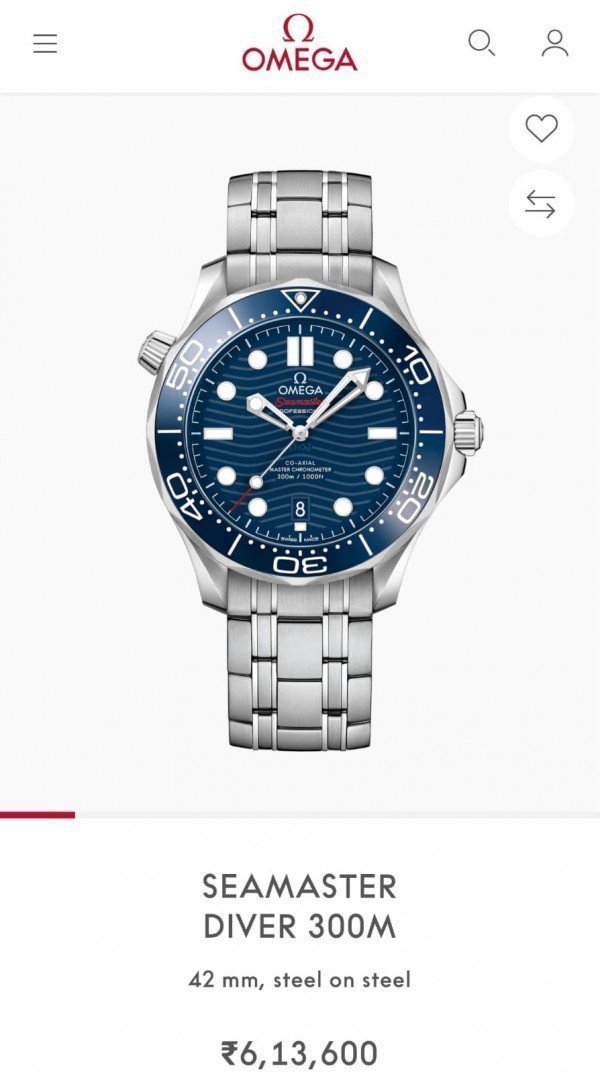 OMEGA SEAMASTER DIVER 300M AUTOMATIC