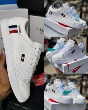 Branded TH Premium Quality White Sneakers