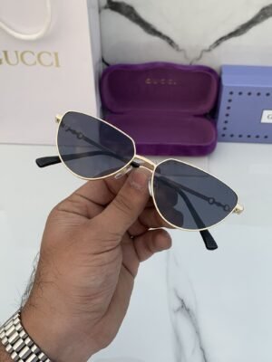 Branded Sunglasses Cateye_goldblack