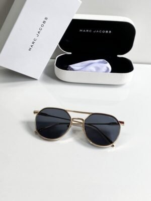 Branded Mj Gold Black Sunglasses Bt