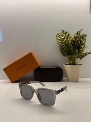 Branded Lv Matt Grey Sunglasses EW