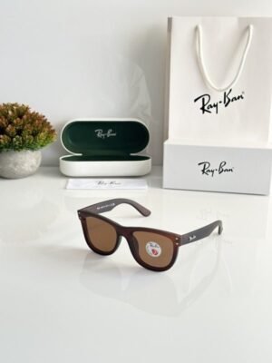 Branded Rb Reverse Dark Brown Sunglasses Bt