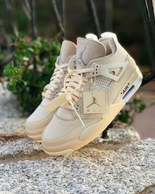 Branded Aj Retro 4 off white Cream Sail Semi UA With OG Box For Mens - Image 4