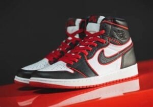 Branded Air Retro 1 High Bloodline Red Black Semi UA