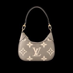 Louis Vuitton Bagatelle Dove cream Monogram Empreinte With Og Box