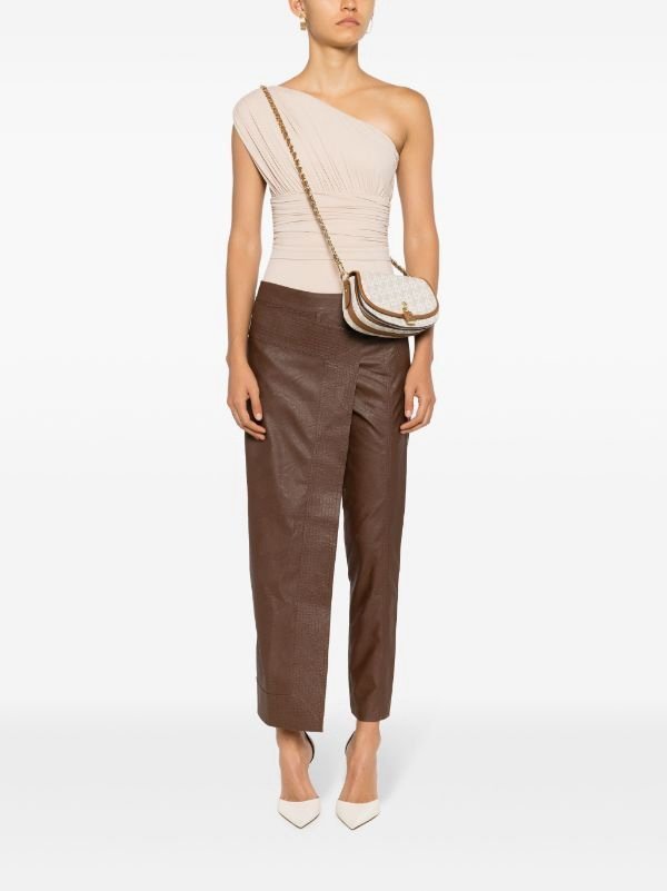 Michael kors mila shoulder bag with og box(20236-biege-brown) - Image 2