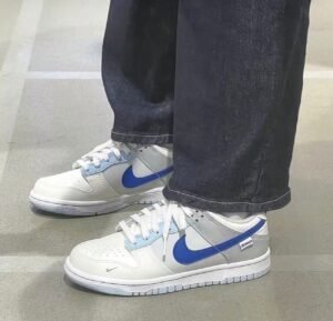 Branded Dunk Low Ivory Hyper Royal For Men's